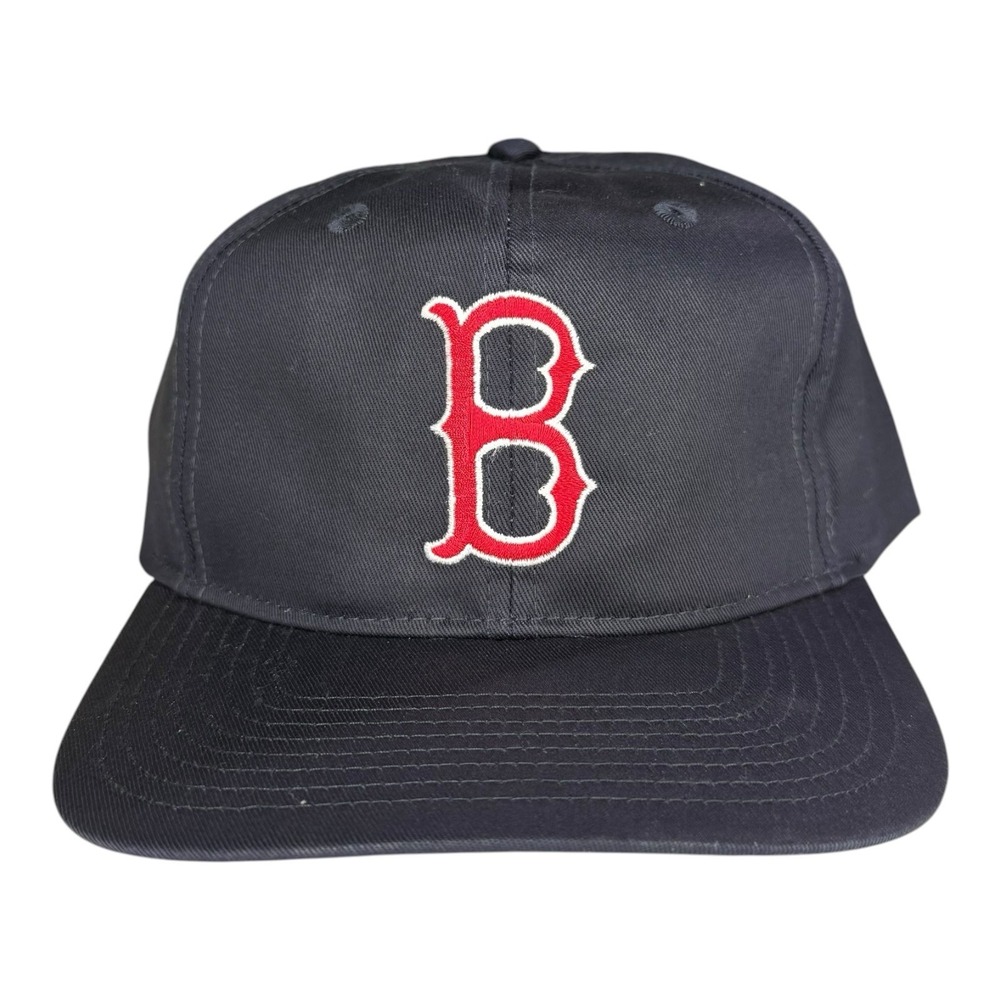 Vintage 90s Boston Red Sox Twins Enterprise Snapback Hat Green Underbill MLB